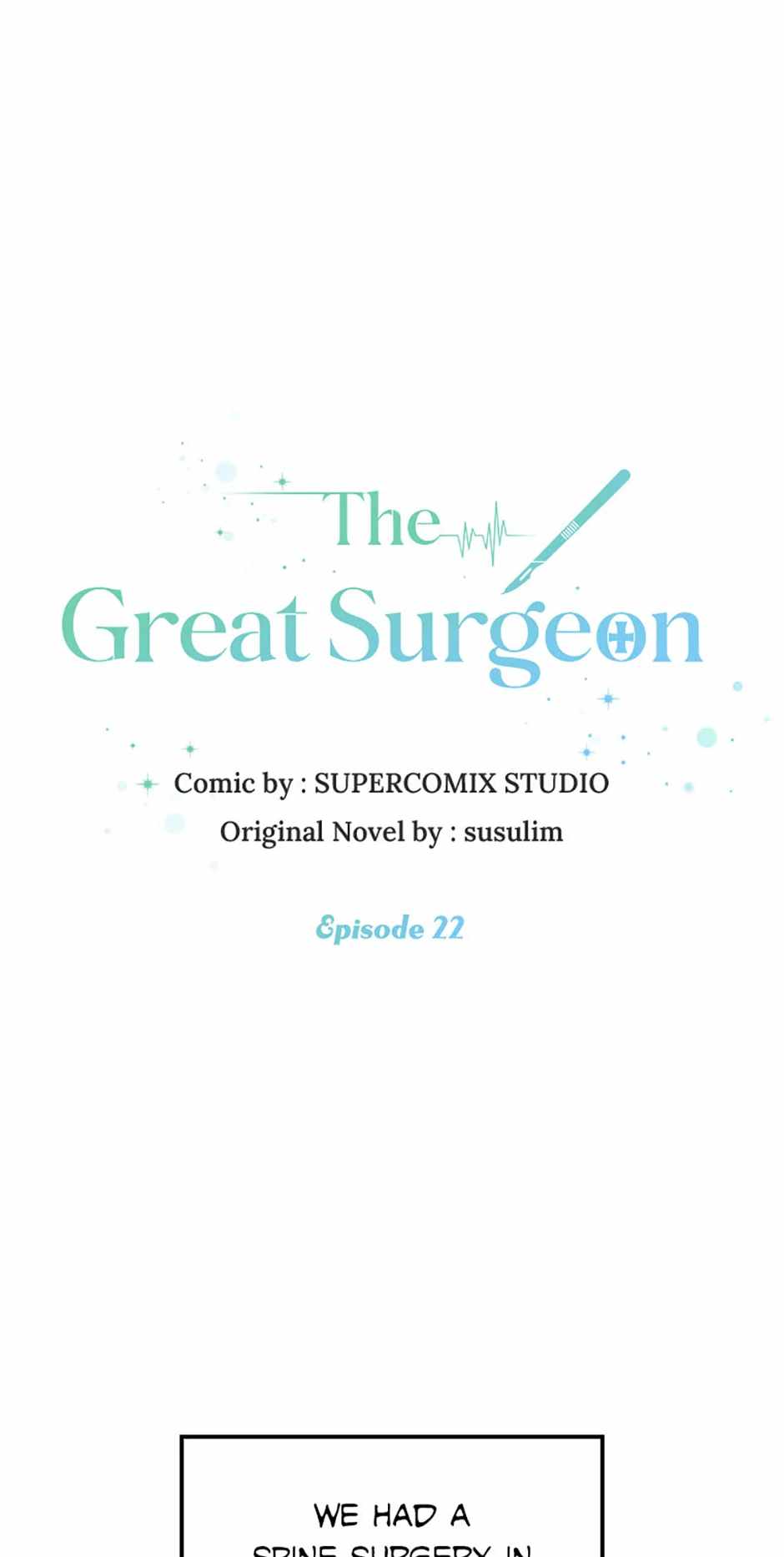 The Great Surgeon Chapter 22 1